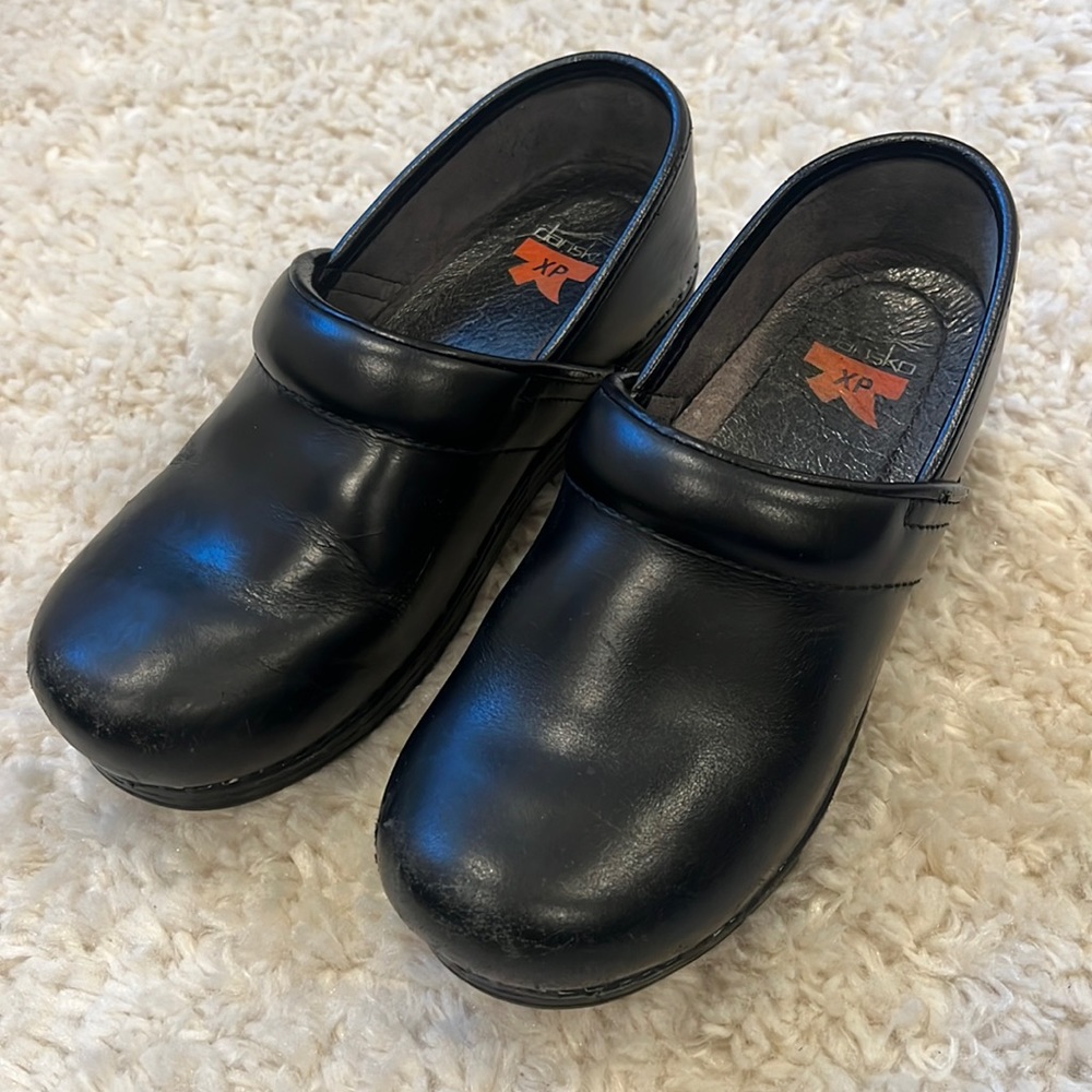 Dansko Black Mules Comfortable Clogs